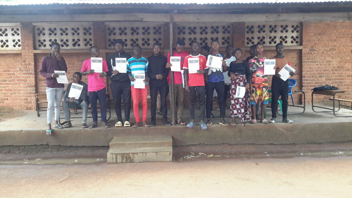 Charity work at ekwndeni